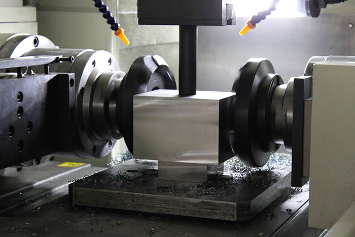 XK3635數控雙端面銑床(chuang)實物圖