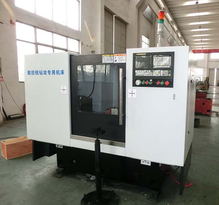 ZY-50數控銑鑽攻(gōng)專用機床側面圖(tú)