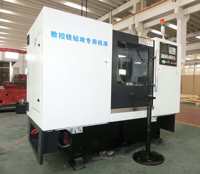 ZY-50數控銑鑽攻專用(yòng)機床實物圖