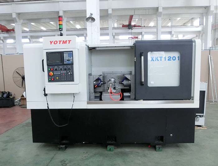 XKT1201動力輸(shu)出軸專用(yòng)機床正面(mian)圖